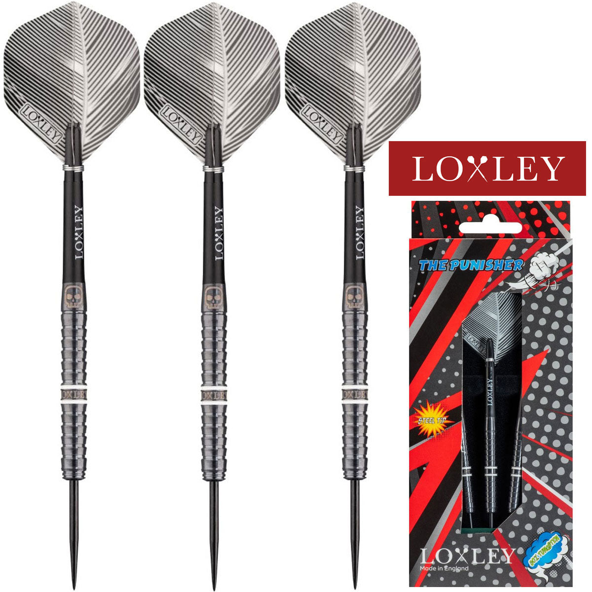 Loxley The Punisher Darts - 90% Tungsten - 21g – 9Dartfinish