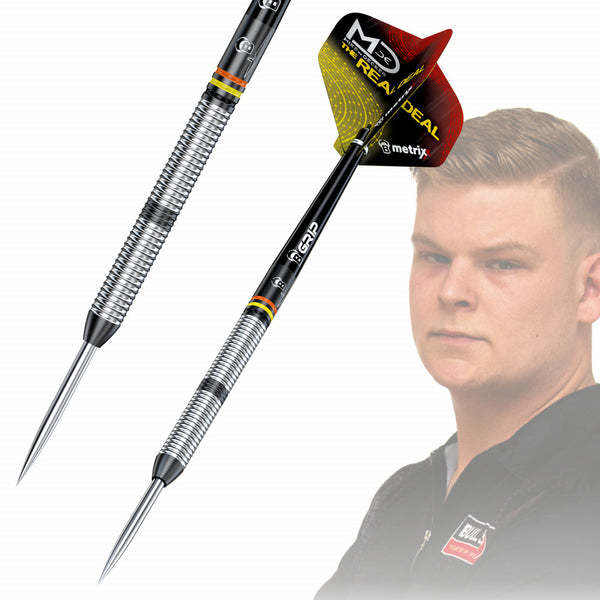 Bulls Darts - Mike De Decker Black Edition Steel Tip - 24g