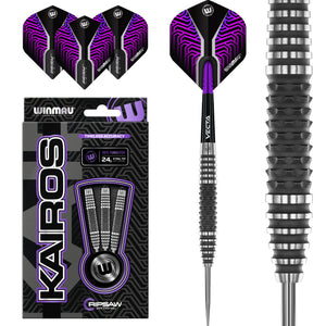 Winmau Kairos 90% Steel Tip Darts 26g