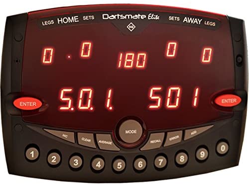 Dartsmate Elite - Electronic Scoreboard - UK PLUG