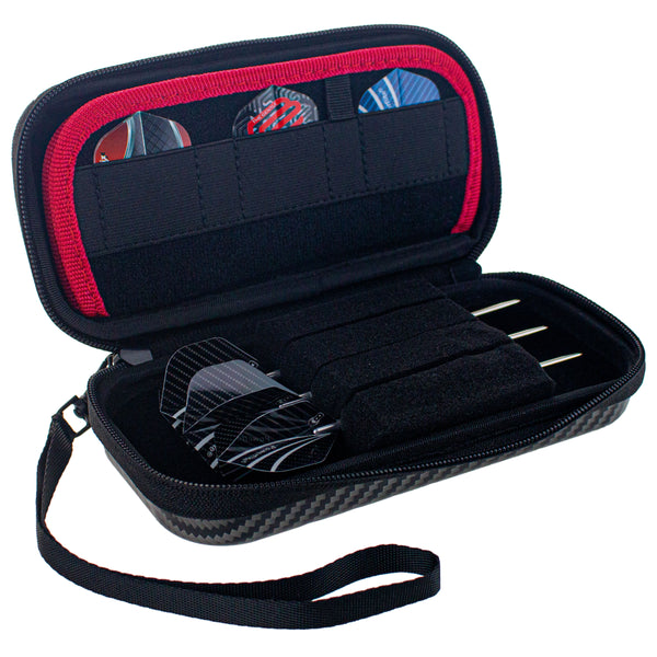 Bulls Orbis S Dart Case - Carbon Black - Strong ABS Material