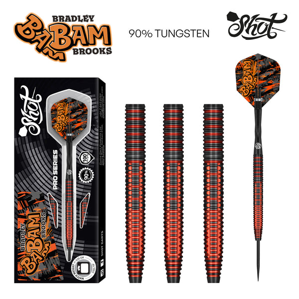 Shot Darts - Bradley Brooks - 90% Tungsten - 23g