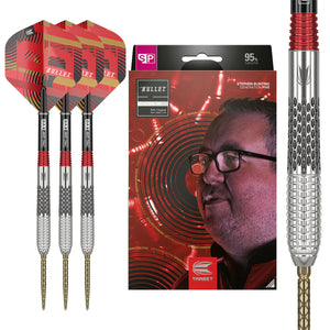 Target Stephen Bunting G5 Swiss Point Steel Tip Darts 95% Tungsten - 18g