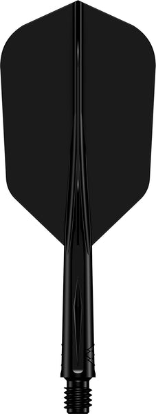 Mission Force 90 Slim One Piece Flight/Stem system - Black - Short