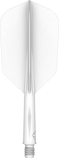 Mission Force 90 Slim One Piece Flight/Stem system - White - Short