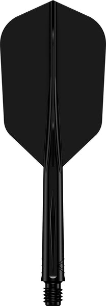 Mission Force 90 Slim One Piece Flight/Stem system - Black - Tweenie