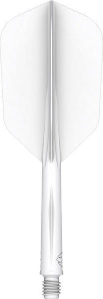 Mission Force 90 Slim One Piece Flight/Stem system - White - Tweenie