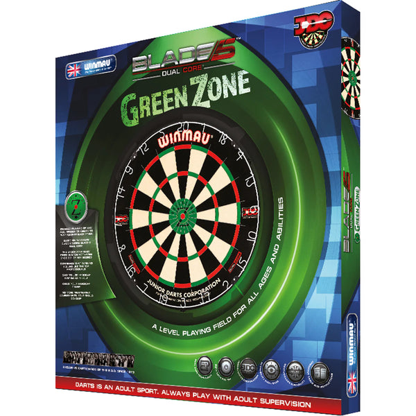 Winmau Green Zone Blade Dual Core Dartboard