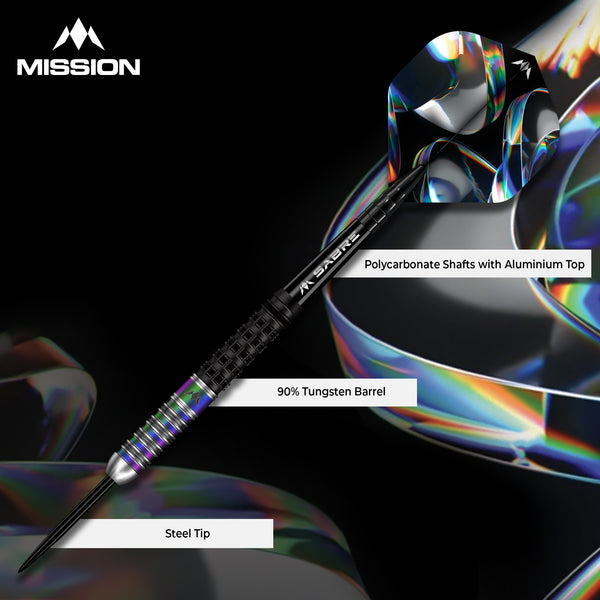 Mission Iridian Darts - 90% Tungsten - 22g & 24g