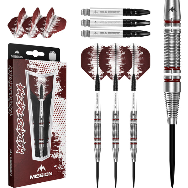 Mission Madars Razma Darts - 95% Tungsten - 21g, 23g & 25g