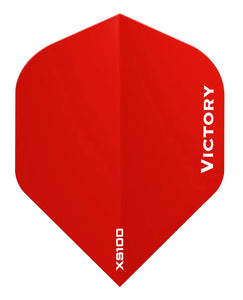 Victory XS100 Flights - Std No2 - 100 micron -  Red