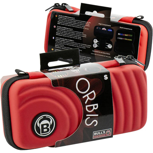 Bulls Orbis S Dart Case - Red - Strong ABS Material