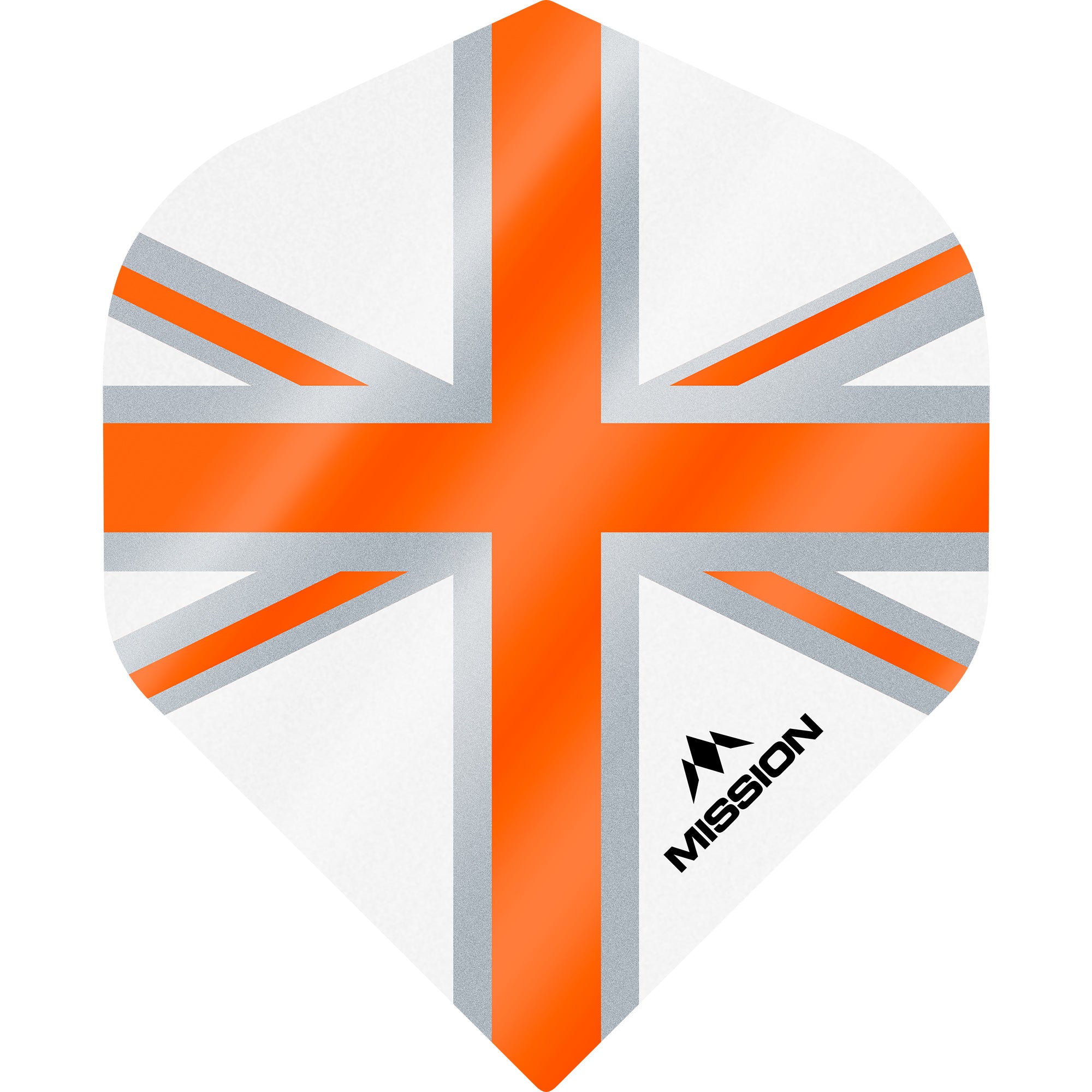Mission Alliance Flights - Std No2 - 100 Micron - Union Flag White/Orange