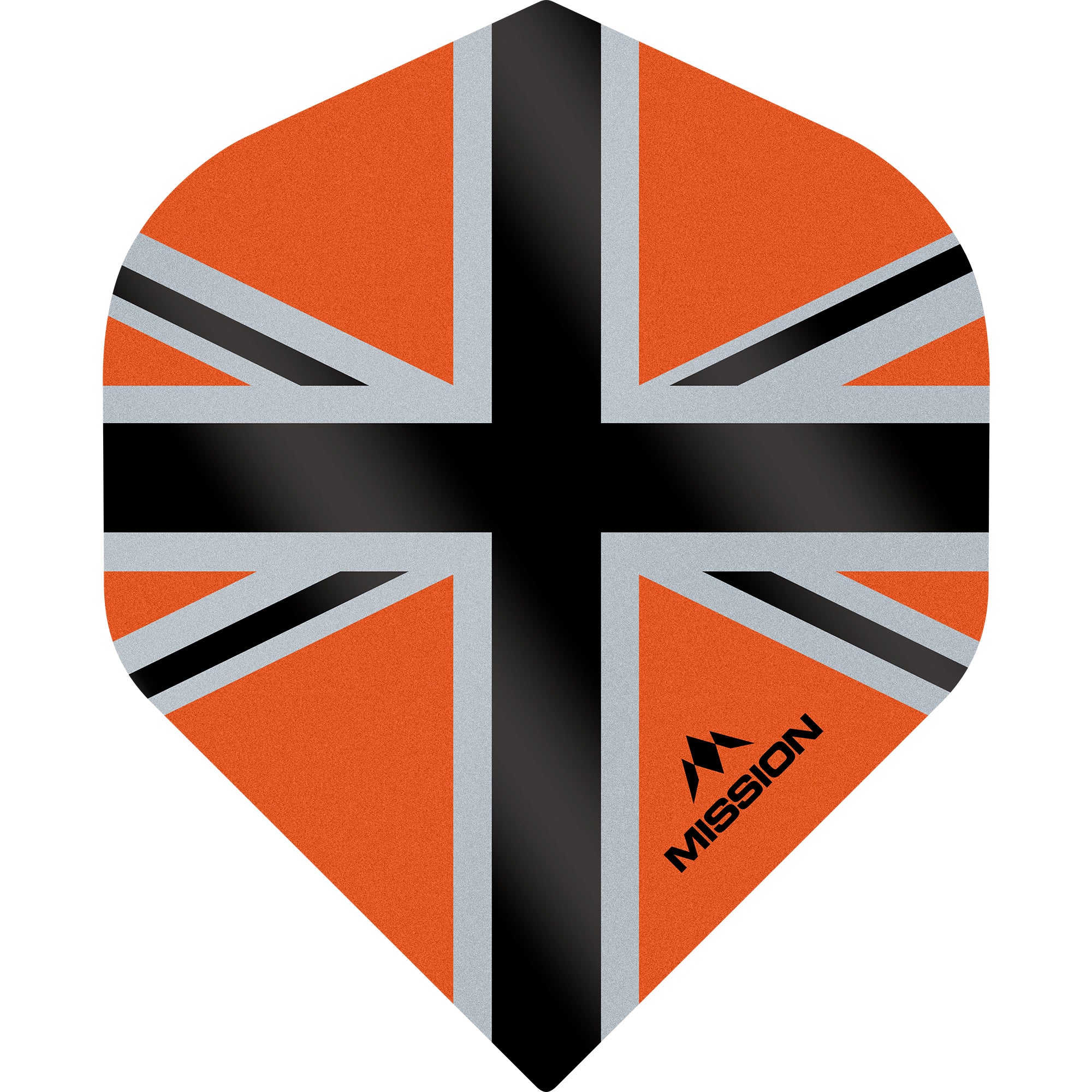 Mission Alliance X Flights - Std No2 - 100 Micron - Union Flag Orange/Black