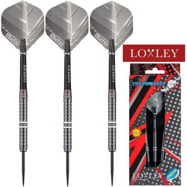 Dardos Loxley Darts The Punisher 21g 90% Punta Acero 45451