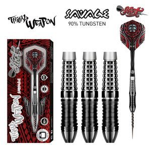 Shot Darts - Tribal Weapon Savage - 90% Tungsten - 22g