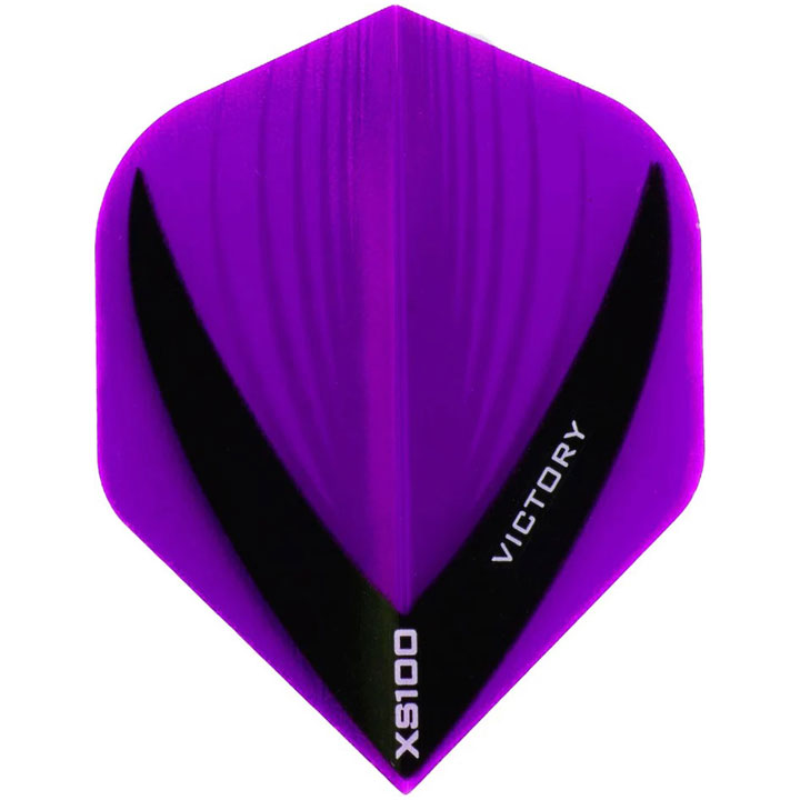 Victory XS100 Vista Flights - Std No2 - 100 micron -  Purple