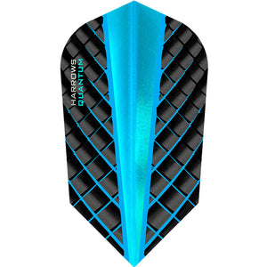 Harrows Quantum 3D UV 100 micron Flights - Aqua Slim