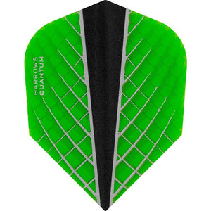 Harrows Quantum X 3D UV 100 micron Flights - Green