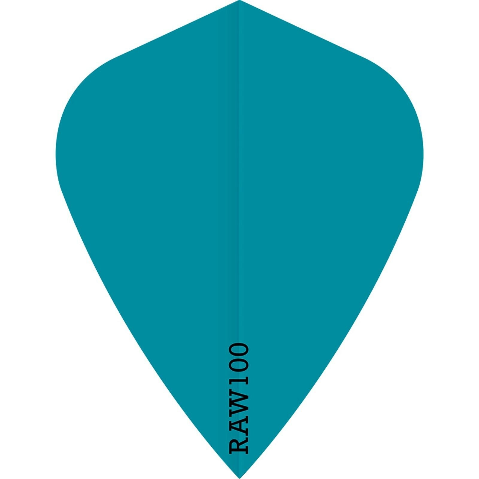 Raw 100 Plain Flights - Kite - 100 micron - Light Blue