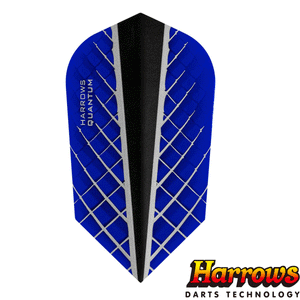 Harrows Quantum X Flights - Slim - 100 micron - Blue