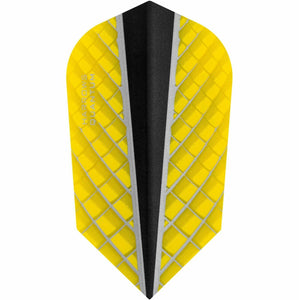 Harrows Quantum X Flights - Slim - 100 micron - Yellow