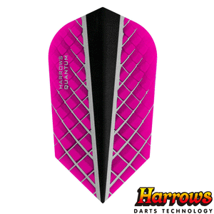 Harrows Quantum X Flights - Slim - 100 micron - Pink